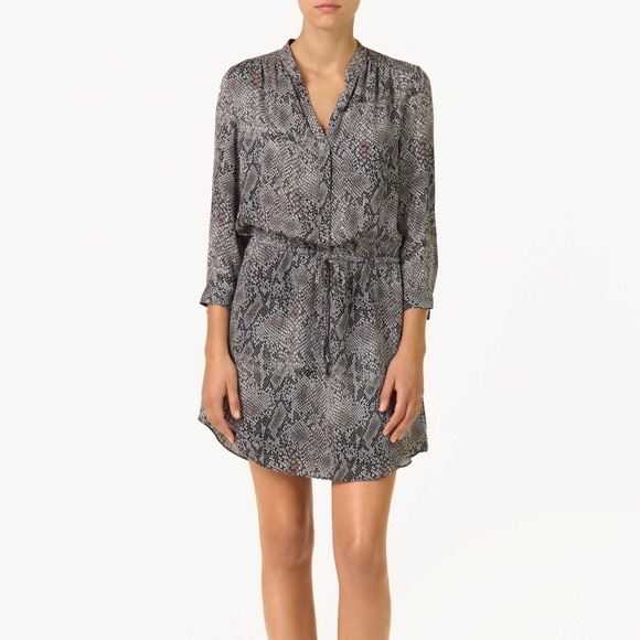 Aritzia Dresses & Skirts - Aritzia Babaton silk snake print dress M (k48)